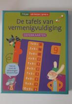 De tafels van vermenigvuldigen oefenkaarten, Ophalen of Verzenden, Nieuw