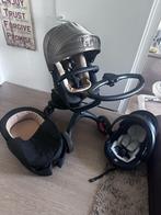 Stokke Xplory X Gold Limited Edition, Kinderen en Baby's, Kinderwagens en Combinaties, Zo goed als nieuw, Combiwagen, Verstelbare duwstang
