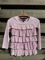 Gap GapKids mt 134 ( 8-9 jr ) Shirt longsleeve roze stroken, Ophalen, Meisje, Zo goed als nieuw, Shirt of Longsleeve