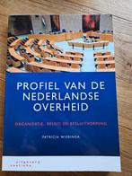 Profiel van de Nederlandse Overheid - Studieboek, Boeken, Ophalen of Verzenden, Zo goed als nieuw, HBO, Patricia Wiebinga