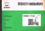 Renault PT500 hakselaar boek, Ophalen of Verzenden, Zo goed als nieuw, Folder