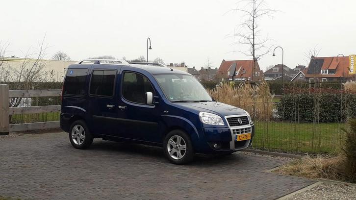 Fiat Doblo Rolstoelauto Rolstoel invalide auto Rolstoelbus, Auto's, Fiat, Particulier, Doblo, Aangepast voor mindervaliden, Airbags