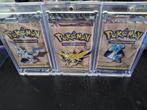 Pokemon Fossil boosters art set 1st ed. 2x heavy 1x light, Hobby en Vrije tijd, Verzamelkaartspellen | Pokémon, Ophalen of Verzenden