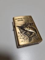 Metalen Aansteker met Zeilvis Design, Ophalen of Verzenden, Zo goed als nieuw, Aansteker