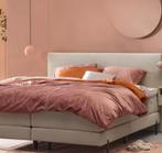 Boxspring van Swissesends, Ophalen, Overige materialen, Wit, Tweepersoons