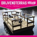 Terras Boot | 3 x 2,4 | Drijvend Terras, Watersport en Boten, Nieuw, Overige typen, Ophalen of Verzenden