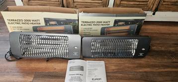 Nieuw in Doos Terras Heaters eurom Terrazzo beschikbaar voor biedingen
