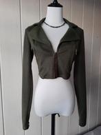 Object olijfkleurig kort jasje, Kleding | Dames, Object, Ophalen of Verzenden, Zo goed als nieuw, Jasje