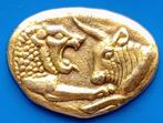 I Stater van Croessus VIe eeuw v.Chr. - Replica BP, Postzegels en Munten, Penningen en Medailles, Nederland, Overige materialen