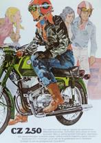 Folder CZ 250/ Jawa 350 1978, Motoren, Ophalen of Verzenden, Overige merken