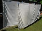 beige/zandkleur vitrage / In between, Ophalen, 200 cm of meer, Beige, Zo goed als nieuw