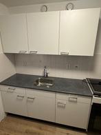 Keuken, Huis en Inrichting, Keuken | Complete keukens, Ophalen, Wit, Enkelwandige keuken, Zo goed als nieuw