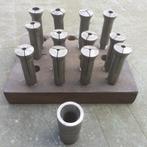 12 spantangen 351E of K20 met spantangadapter Weiler Deckel, Doe-het-zelf en Verbouw, Ophalen, Gebruikt