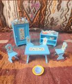 Modella Poppenhuis Eetkamer 1:16 ZGAN, Ophalen of Verzenden, Zo goed als nieuw, Poppenhuis