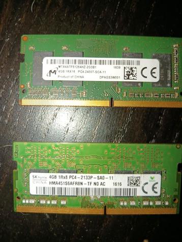 8 gb ddr4 laptop geheugen  beschikbaar voor biedingen