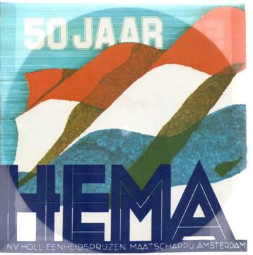 50 jaar Hema NV Holl Eenheidsprijzen Maatschappij Amsterdam beschikbaar voor biedingen