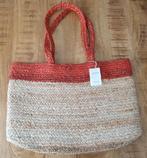 NIEUW Handmade strandtas boodschappentas tas beach riet stro, Ophalen of Verzenden, Nieuw, Overige typen