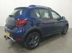 Dacia Sandero 0.9 TCe Bi-Fuel SL Stepway NAVI/CRUISE/AIRCO, Auto's, Voorwielaandrijving, 898 cc, Stof, Euro 6