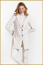 Studio Anneloes bonded blazer Jazzy kit maat S, Maat 38/40 (M), Studio Anneloes, Beige, Ophalen of Verzenden