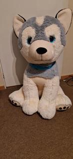 Grote knuffel hond 85 cm, Ophalen of Verzenden, Zo goed als nieuw, Hond