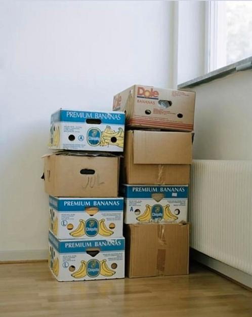 Bananendozen, Doe-het-zelf en Verbouw, Kratten en Dozen, Zo goed als nieuw, Doos, 50 tot 75 cm, Minder dan 35 cm, Minder dan 40 cm