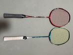 Two badminton racquets with new string, Sport en Fitness, Badminton, Overige typen, Gebruikt, Ophalen of Verzenden