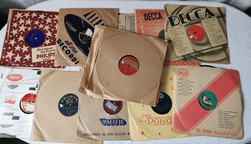 30 Bakkelieten 78 rmp Grammophon platen, Audio, Tv en Foto, Platenspelers, Gebruikt, Platenspeler-onderdeel, Overige merken, Ophalen of Verzenden