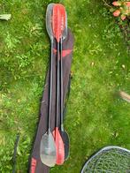 3x werner peddels, lengte 1,97, Watersport en Boten, Ophalen, Gebruikt, Dubbelbladige peddel