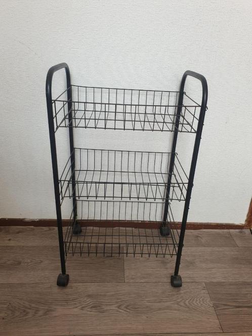 Handig rekken voor de keuken ( zwart ️️), Huis en Inrichting, Keuken | Keukenbenodigdheden, Gebruikt, Ophalen