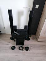 Yamaha en harman kardon 5.1 speakerset, 70 watt of meer, Zo goed als nieuw, 5.1-systeem, Overige spelers