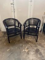 Prachtige hardhouten koloniale stoelen set, Huis en Inrichting, Ophalen, Gebruikt, Twee, Bruin