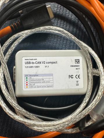 USB naar CAN-bus Interface IXXAT 1.01.0281.12001 v1.1 beschikbaar voor biedingen