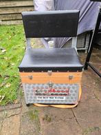 Viskoffer met visspullen, Ophalen of Verzenden, Overige typen