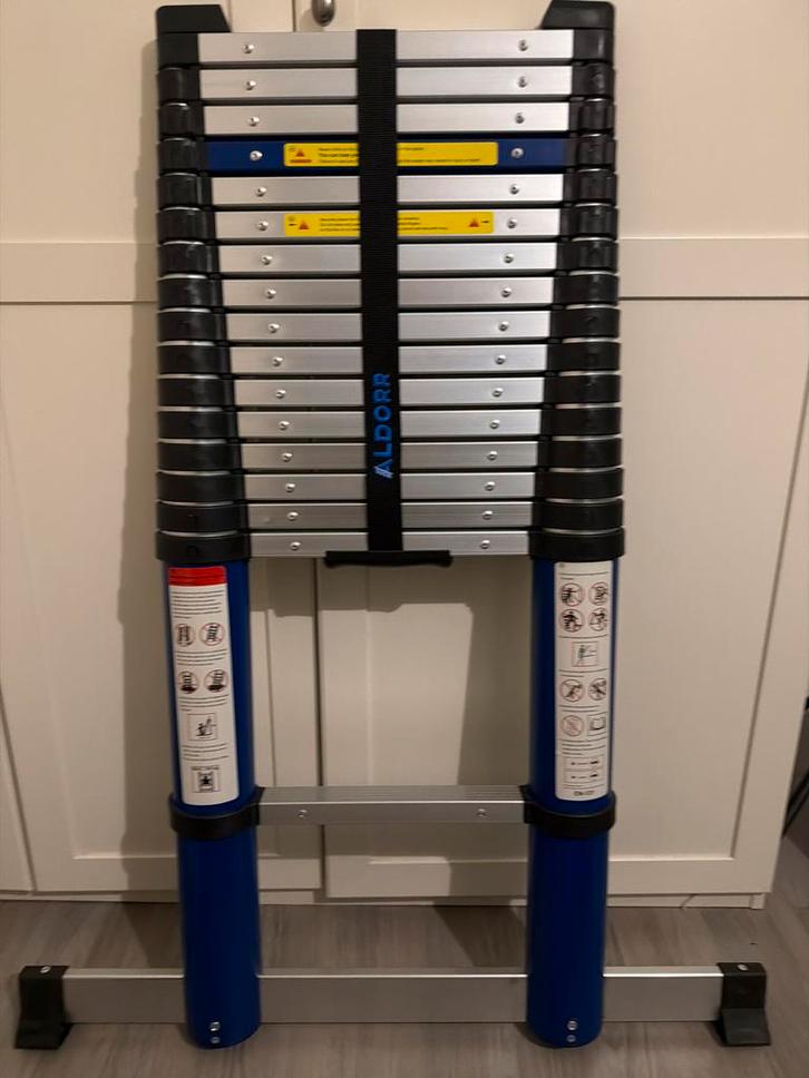 Aldorr Professionele Ladder 5.2M -Nieuw!, Doe-het-zelf en Verbouw, Ladders en Trappen, Zo goed als nieuw, Ladder, 2 tot 4 meter