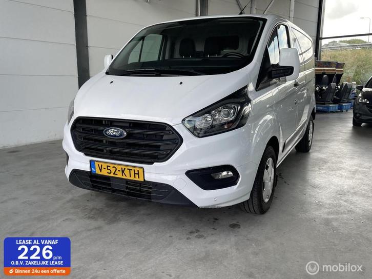 Ford Transit Custom 280 2.0 TDCI L1H1 leer airco, Auto's, Bestelauto's, Bedrijf, Te koop, ABS, Airconditioning, Alarm, Bluetooth