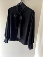Nieuwe zwarte blouse met strik van LaDress - mt XL, Kleding | Dames, Blouses en Tunieken, Nieuw, LaDress, Maat 42/44 (L), Ophalen of Verzenden