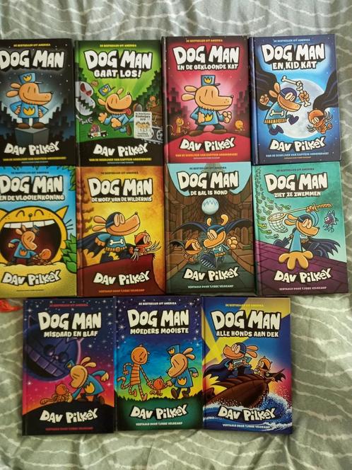Dav Pilkey - Misdaad en blaf, Boeken, Kinderboeken | Jeugd | onder 10 jaar, Zo goed als nieuw, Ophalen of Verzenden