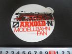 sticker arnold N modellbahn fan modelbouw trein, Verzamelen, Stickers, Ophalen, Zo goed als nieuw, Bedrijf of Vereniging