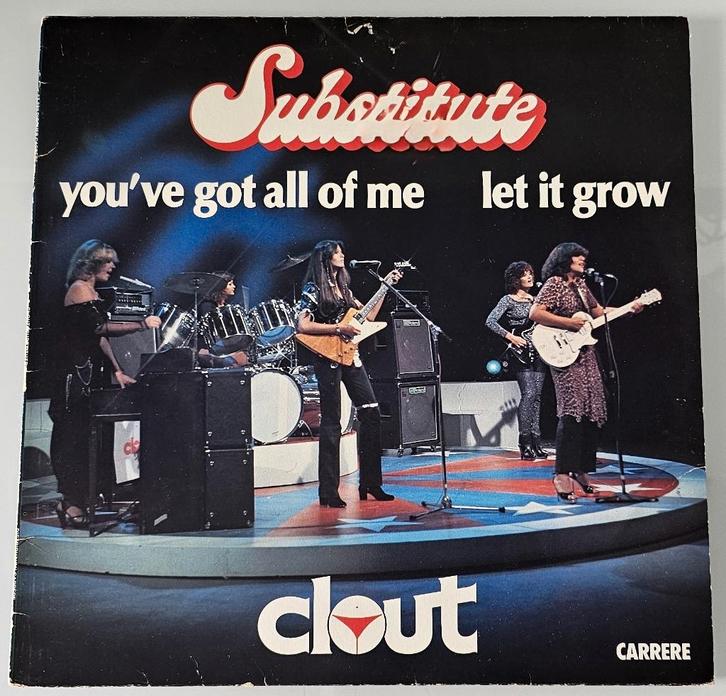 Elpee: Clout - Substitute (1978), Cd's en Dvd's, Vinyl | Pop, Zo goed als nieuw, 1960 tot 1980, 12 inch, Ophalen of Verzenden
