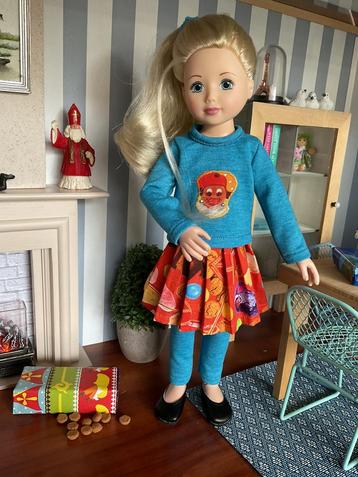Jolina Ballerina: kleding, 3 delig Sinterklaas setje. beschikbaar voor biedingen