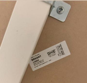 Ikea bekant bureau, in hoogte verstelbaar. - afbeelding 4