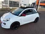 Zeer Mooie Opel Adam 1.2 open air uitvoering 2015, Voorwielaandrijving, ADAM, Wit, Bedrijf