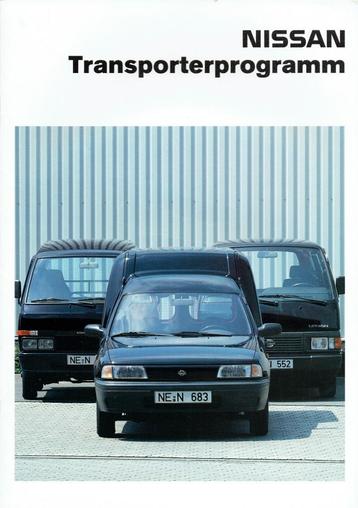Folder Nissan Transporter Programm (Duitse uitgave - 1994) beschikbaar voor biedingen