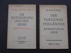 Operatekstboekje: Entführung a/d Serail, Fliegende Holländer, Ophalen of Verzenden, Gelezen, Genre of Stijl