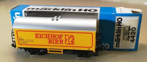 MäRKLIN H0 4420.1 Bierwagen EICHHOF BIER SBB-CFF GEEL Nieuw, Hobby en Vrije tijd, Modeltreinen | H0, Nieuw, Wagon, Wisselstroom