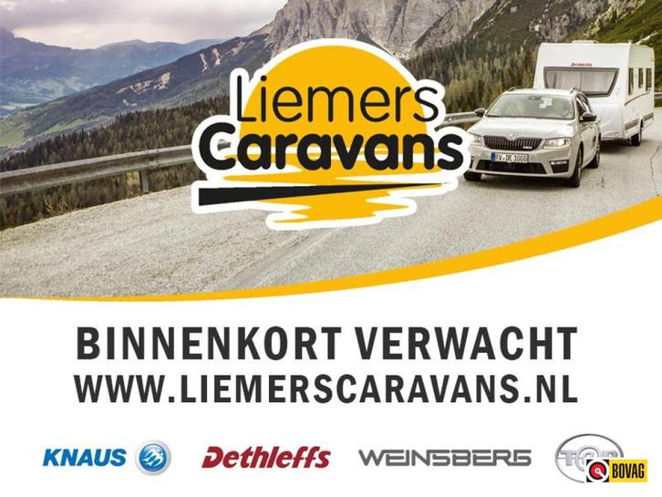 Knaus Sudwind 60 Years 500 EU MOVER-AIRCO-LUIFEL, Caravans en Kamperen, Caravans, Bedrijf, tot en met 4, 1250 - 1500 kg, Rondzit