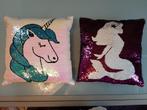 Glitter veeg kussens, Ophalen of Verzenden, Zo goed als nieuw, Overige kleuren, Vierkant