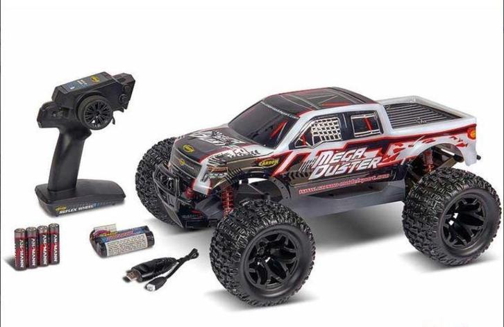 Carson 404195 1/10 Mega Duster FE 2.4GHz 100% RTR, Hobby en Vrije tijd, Modelbouw | Radiografisch | Auto's, Nieuw, Auto onroad