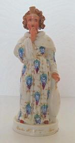 Uit inboedel: Antieke grote porseleinen parfumfles vrouw Fra, Verzenden, Zo goed als nieuw, Parfumfles