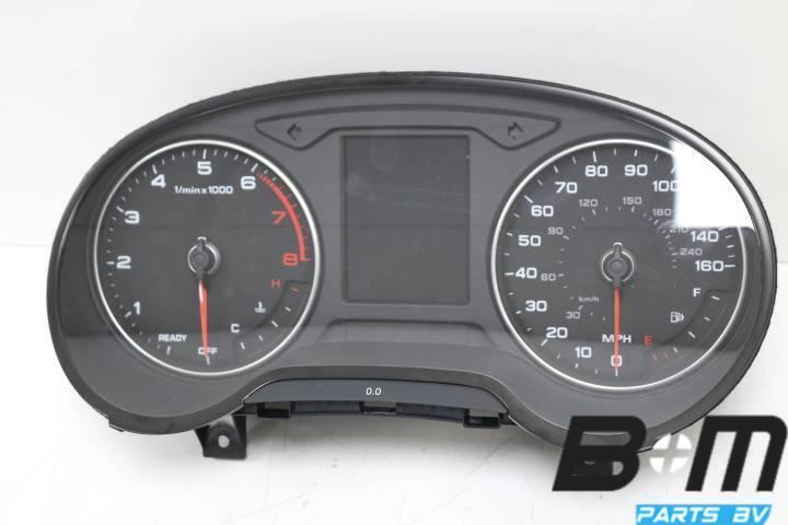 Tellerunit Audi A3 8V FL 2.0 TFSI DHH 8V0920961C, Auto-onderdelen, Dashboard en Schakelaars, Gebruikt